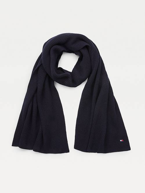 Tommy Hilfiger Essential Cashmere Blend Knit Sál Női Kék | TH925VYU