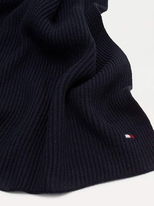 Tommy Hilfiger Essential Cashmere Blend Knit Sál Női Kék | TH925VYU