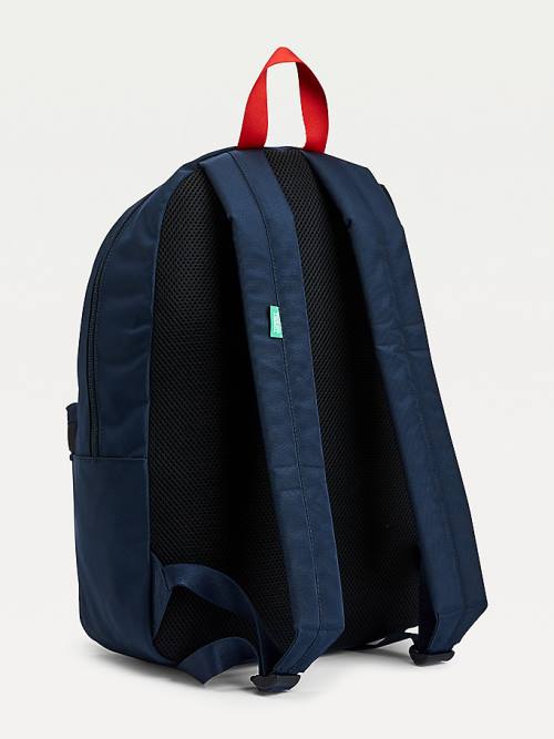 Tommy Hilfiger Essential Contrast Handle Backpack Táska Férfi Kék | TH821DVL