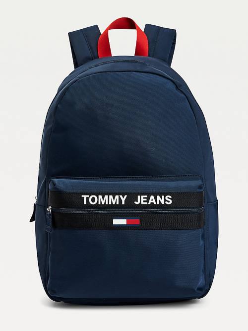 Tommy Hilfiger Essential Contrast Handle Backpack Táska Férfi Kék | TH821DVL