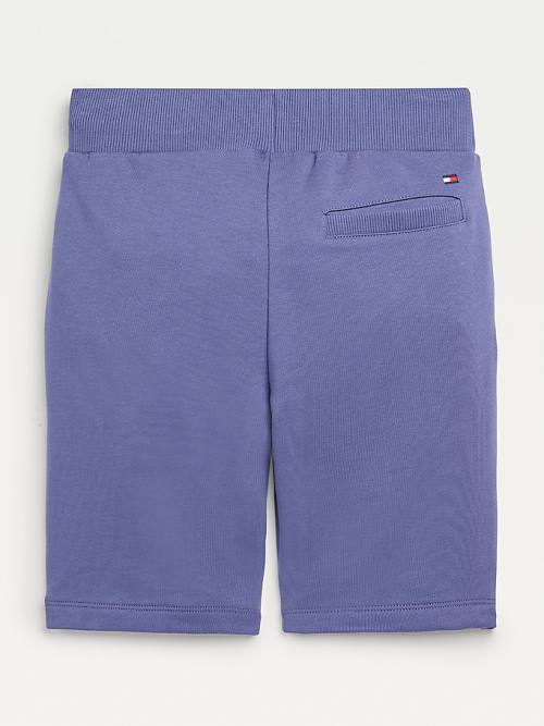 Tommy Hilfiger Essential Drawstring Sweat Shorts Nadrág Fiú Kék | TH941OZF