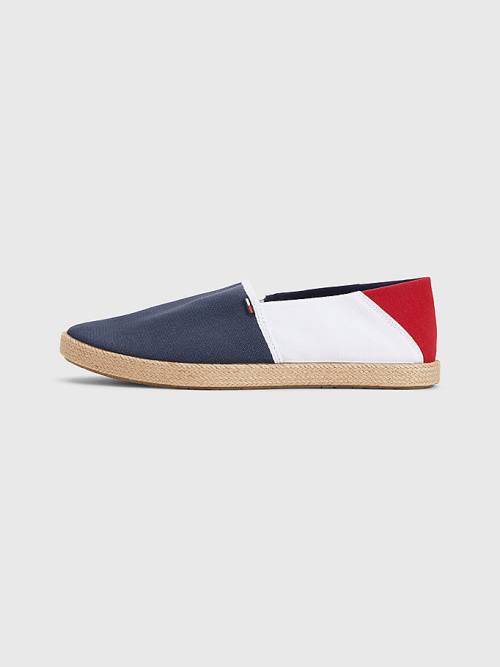 Tommy Hilfiger Essential Espadrilles Alkalmi Cipő Férfi Kék | TH468YLC