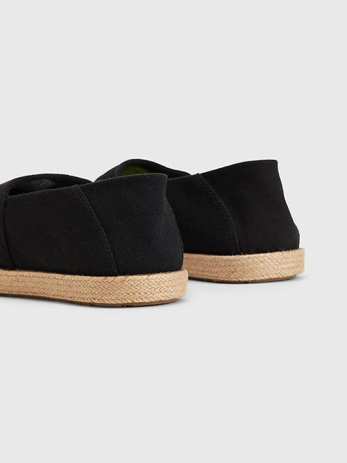 Tommy Hilfiger Essential Espadrilles Alkalmi Cipő Férfi Fekete | TH638LGY