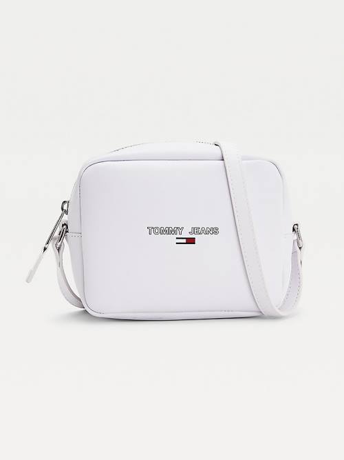 Tommy Hilfiger Essential Logo Camera Táska Női Fehér | TH162APV