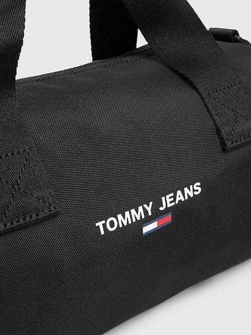 Tommy Hilfiger Essential Logo Crossover Táska Női Fekete | TH682BVX