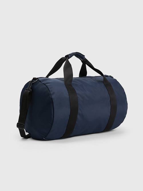 Tommy Hilfiger Essential Logo Duffle Táska Férfi Kék | TH832LDA