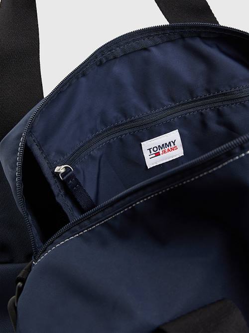 Tommy Hilfiger Essential Logo Duffle Táska Férfi Kék | TH832LDA