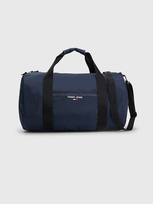 Tommy Hilfiger Essential Logo Duffle Táska Férfi Kék | TH832LDA