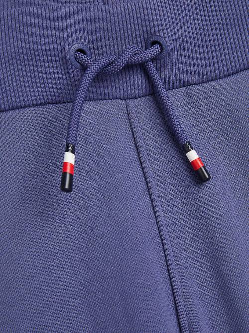 Tommy Hilfiger Essential Logo Joggers Nadrág Fiú Kék | TH054PUM