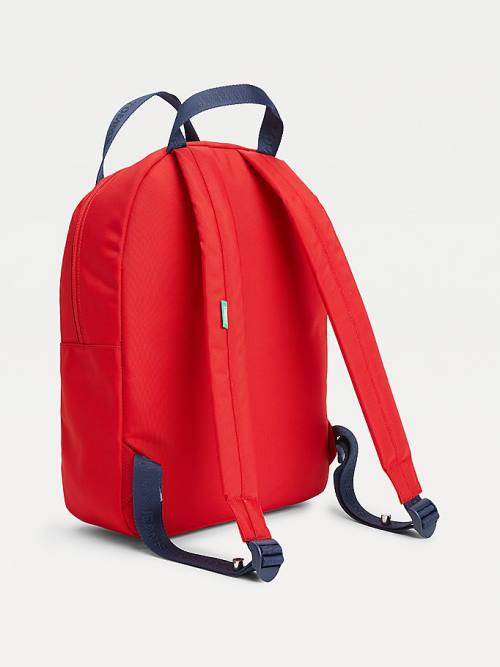 Tommy Hilfiger Essential Logo Tape Backpack Táska Női Kék | TH082NTA