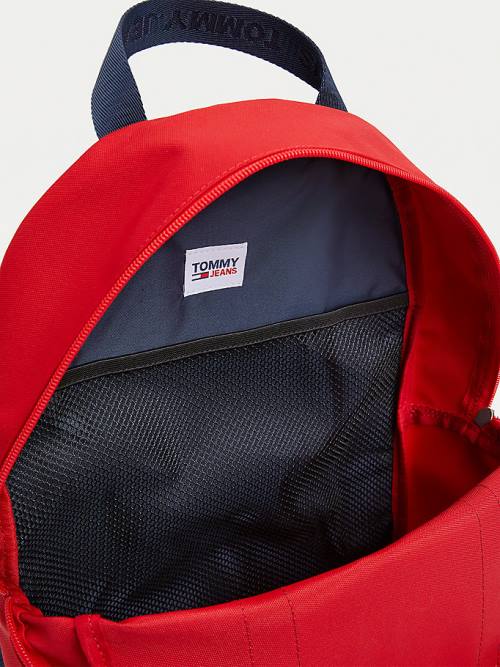 Tommy Hilfiger Essential Logo Tape Backpack Táska Női Kék | TH082NTA