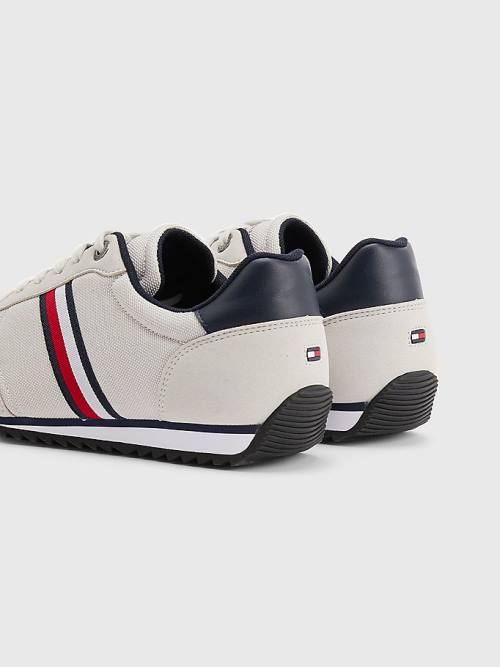 Tommy Hilfiger Essential Mesh Signature Tape Tornacipő Férfi Szürke | TH160YIE