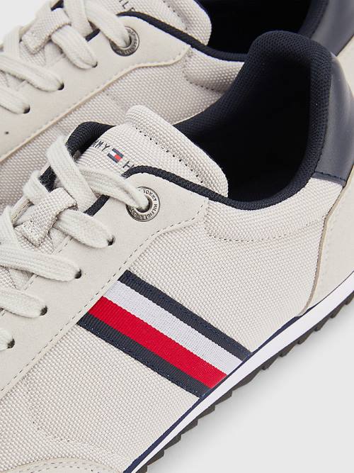 Tommy Hilfiger Essential Mesh Signature Tape Tornacipő Férfi Szürke | TH160YIE