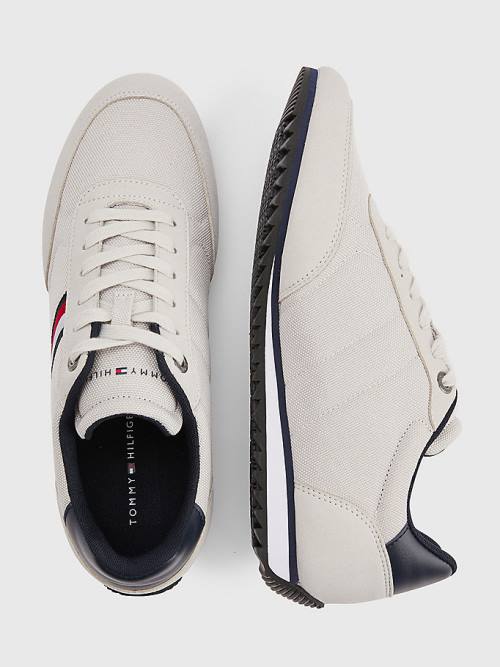 Tommy Hilfiger Essential Mesh Signature Tape Tornacipő Férfi Szürke | TH160YIE