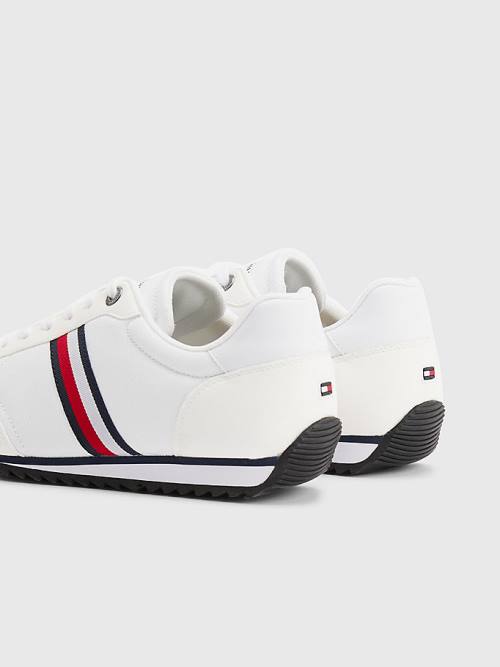 Tommy Hilfiger Essential Mesh Signature Tape Tornacipő Férfi Fehér | TH820NYM