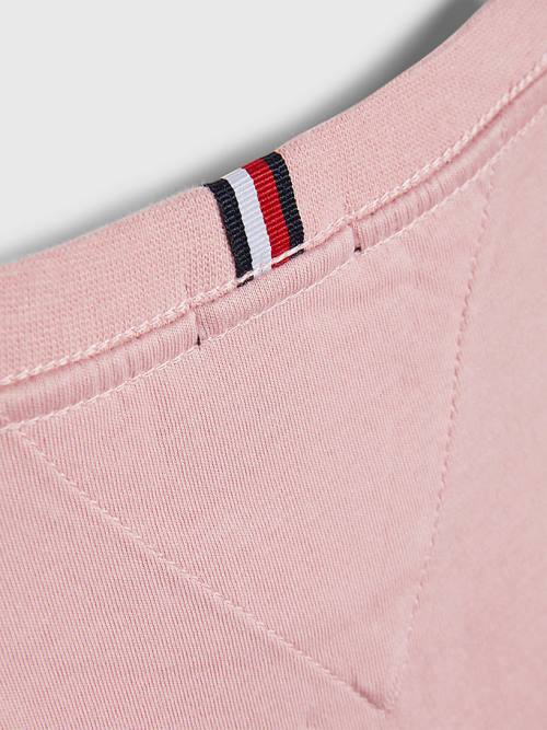 Tommy Hilfiger Essential Organic Pamut Póló Fiú Rózsaszín | TH196SZP