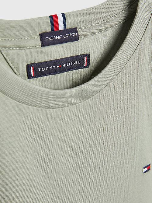 Tommy Hilfiger Essential Organic Pamut Póló Fiú Szürke | TH643HBF