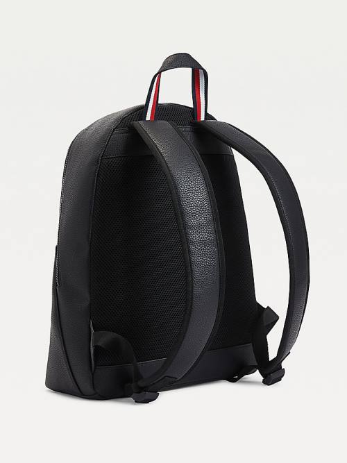 Tommy Hilfiger Essential Pebble Grain Backpack Táska Férfi Fekete | TH721JWH