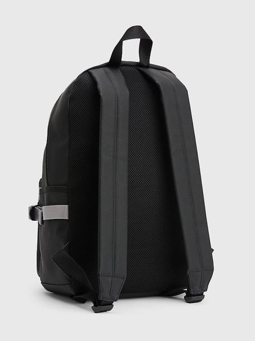 Tommy Hilfiger Essential Reflective Backpack Táska Férfi Fekete | TH102DSV