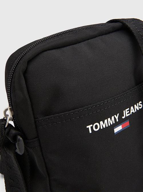 Tommy Hilfiger Essential Reporter Crossover Táska Férfi Fekete | TH620TBC