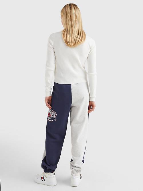 Tommy Hilfiger Essential Rib-Knit Jumper Pulóverek Női Fehér | TH840YOZ