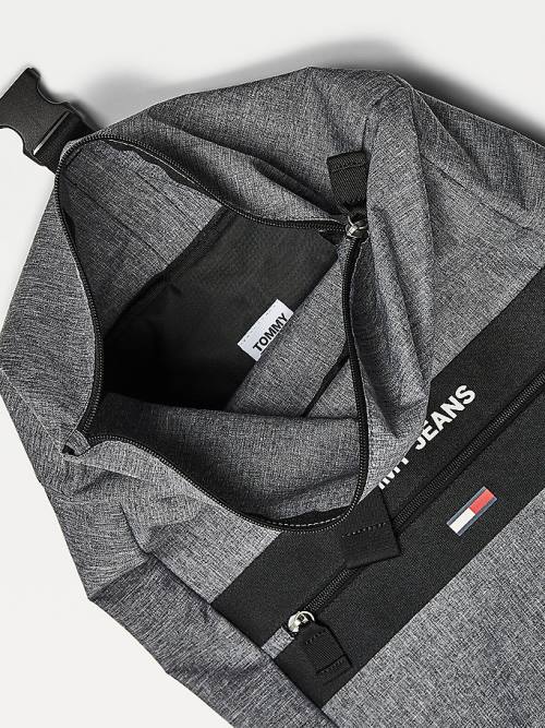 Tommy Hilfiger Essential Roll-Top Backpack Táska Férfi Szürke | TH971IFL