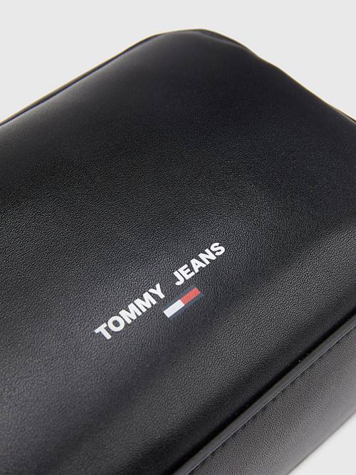 Tommy Hilfiger Essential Side Handle Washbag Táska Férfi Fekete | TH570UMT