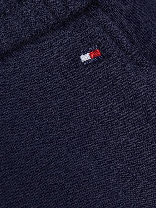 Tommy Hilfiger Essential Straight Logo Szoknya Lány Kék | TH195OBF