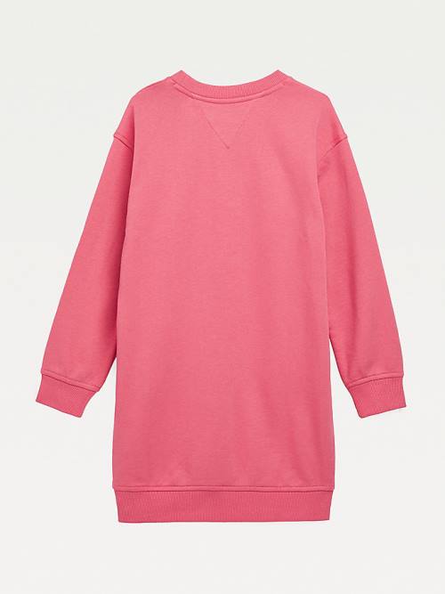 Tommy Hilfiger Essential Sweatshirt Ruha Lány Piros | TH486KGL