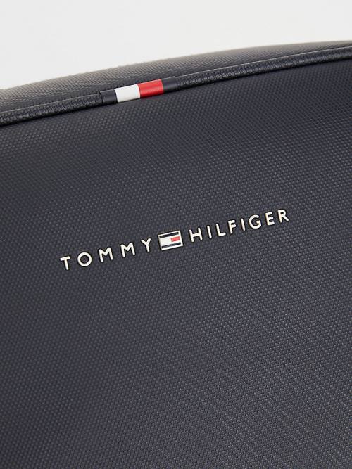 Tommy Hilfiger Essential Vizi Repellent Washbag Táska Férfi Kék | TH104TXG