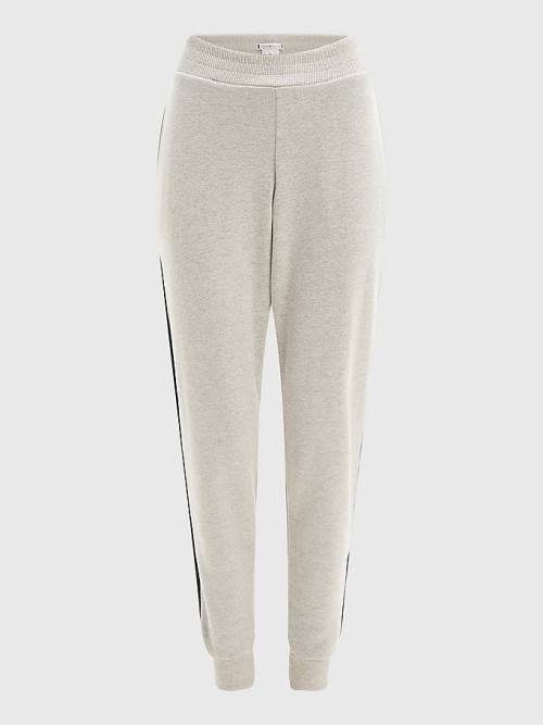 Tommy Hilfiger Exclusive Signature Detail Joggers Nadrág Női Bézs | TH367DBU