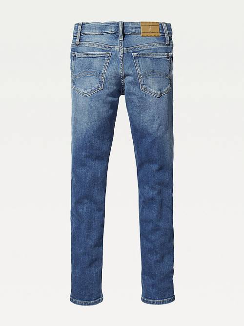 Tommy Hilfiger Faded Skinny Farmer Fiú Denim | TH823BYJ