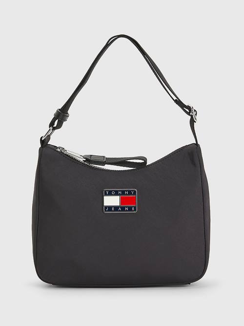 Tommy Hilfiger Festival Shoulder Táska Női Fekete | TH068XLT