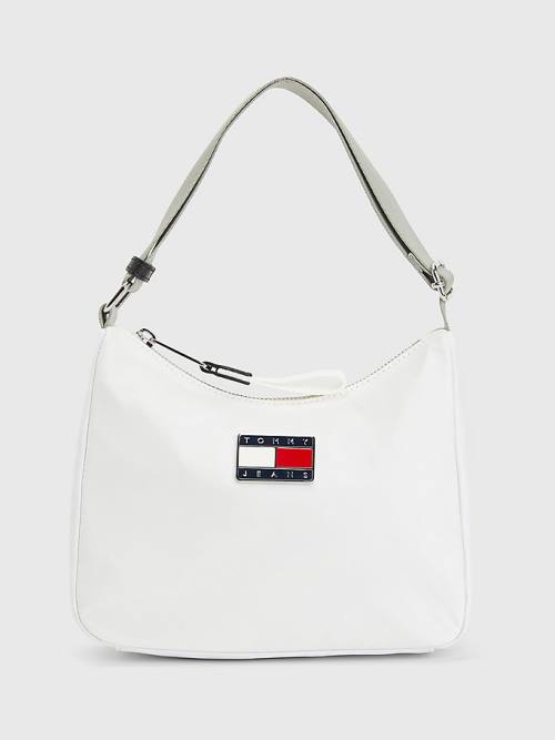 Tommy Hilfiger Festival Shoulder Táska Női Fehér | TH107QUK