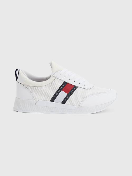 Tommy Hilfiger Flexi Knitted Tornacipő Női Fehér | TH683IJN