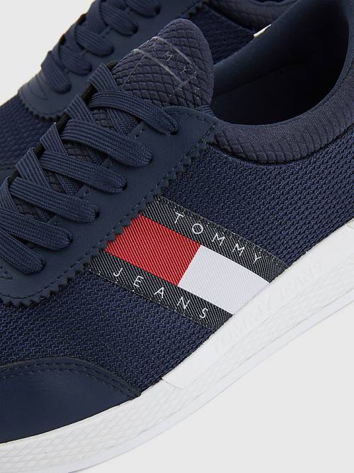 Tommy Hilfiger Flexi Knitted Tornacipő Női Kék | TH964CYU