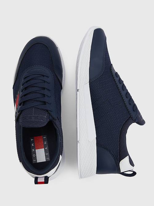 Tommy Hilfiger Flexi Knitted Tornacipő Női Kék | TH964CYU