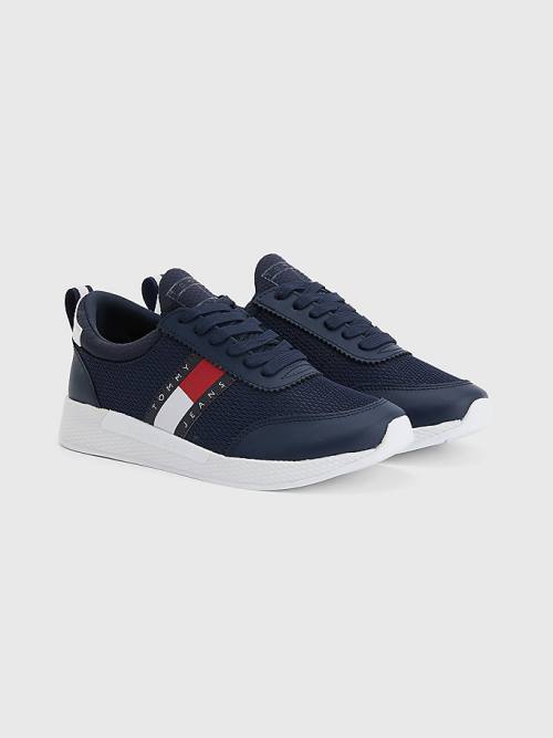 Tommy Hilfiger Flexi Knitted Tornacipő Női Kék | TH964CYU