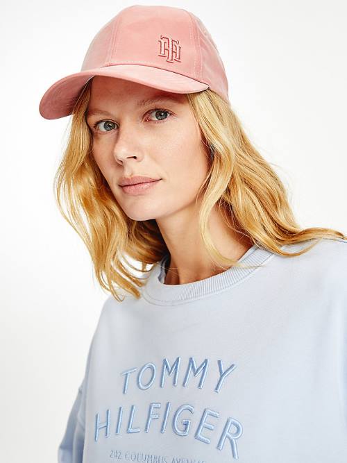 Tommy Hilfiger Fresh Monogram Embroidery Cap Kalap Női Narancssárga | TH853WOM