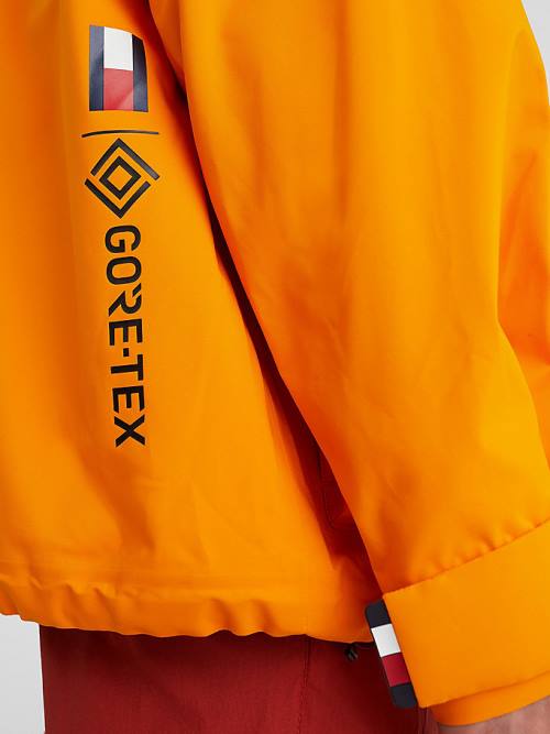 Tommy Hilfiger GORE-TEX Padded Kabát Férfi Narancssárga | TH861ARM