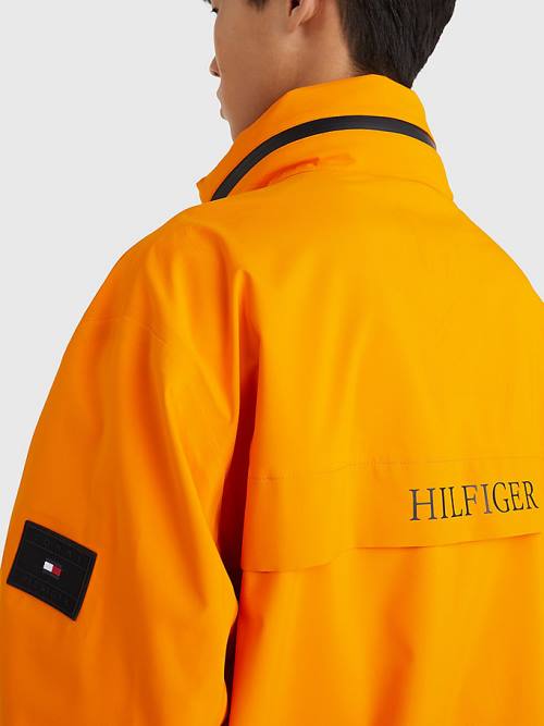 Tommy Hilfiger GORE-TEX Padded Kabát Férfi Narancssárga | TH861ARM