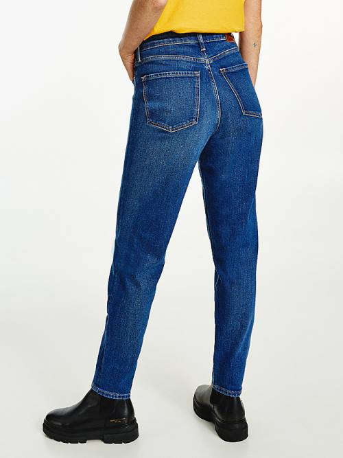 Tommy Hilfiger Gramercy High Rise Tapered Mom Farmer Női Denim | TH234LGD