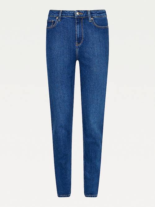 Tommy Hilfiger Gramercy High Rise Tapered Mom Farmer Női Denim | TH234LGD