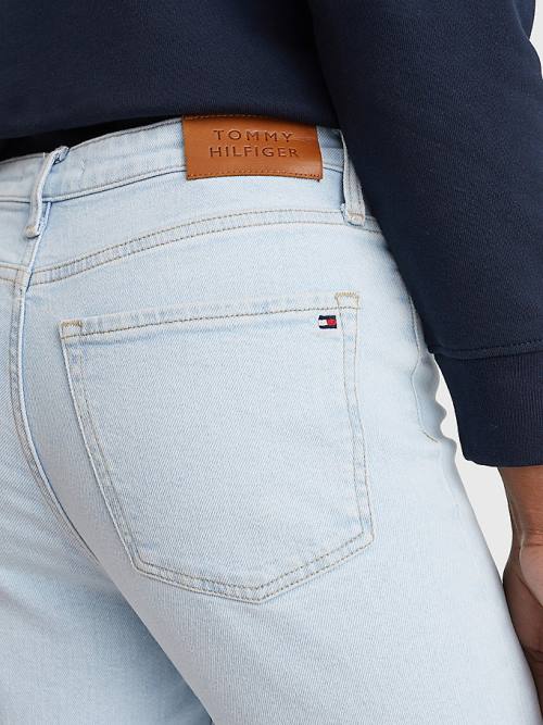 Tommy Hilfiger Gramercy Mom High Rise Tapered Farmer Női Denim | TH083HYR