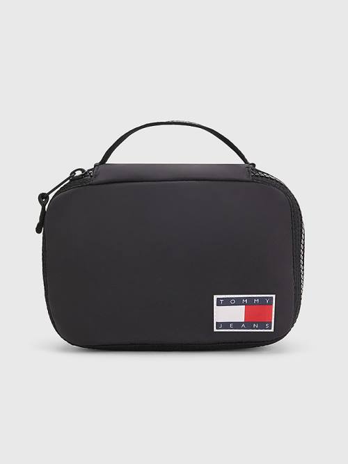 Tommy Hilfiger Hanging Travel Washbag Táska Férfi Fekete | TH837FUE