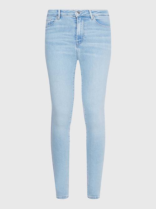 Tommy Hilfiger Harlem High Rise Super Skinny Farmer Női Denim | TH214UOS