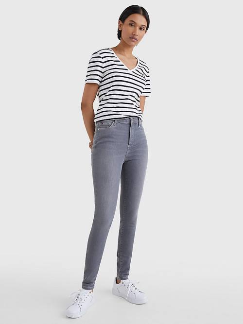 Tommy Hilfiger Harlem High Rise Super Skinny Farmer Női Denim | TH574WTA