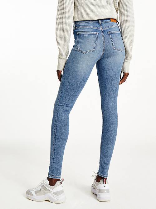 Tommy Hilfiger Harlem High Rise Super Skinny Farmer Női Denim | TH851TSB