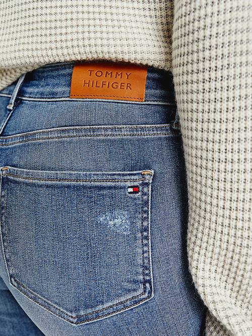 Tommy Hilfiger Harlem High Rise Super Skinny Farmer Női Denim | TH851TSB