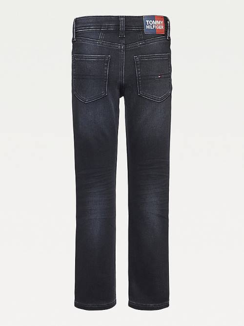 Tommy Hilfiger Harper Faded Black Farmer Lány Denim | TH735MOK